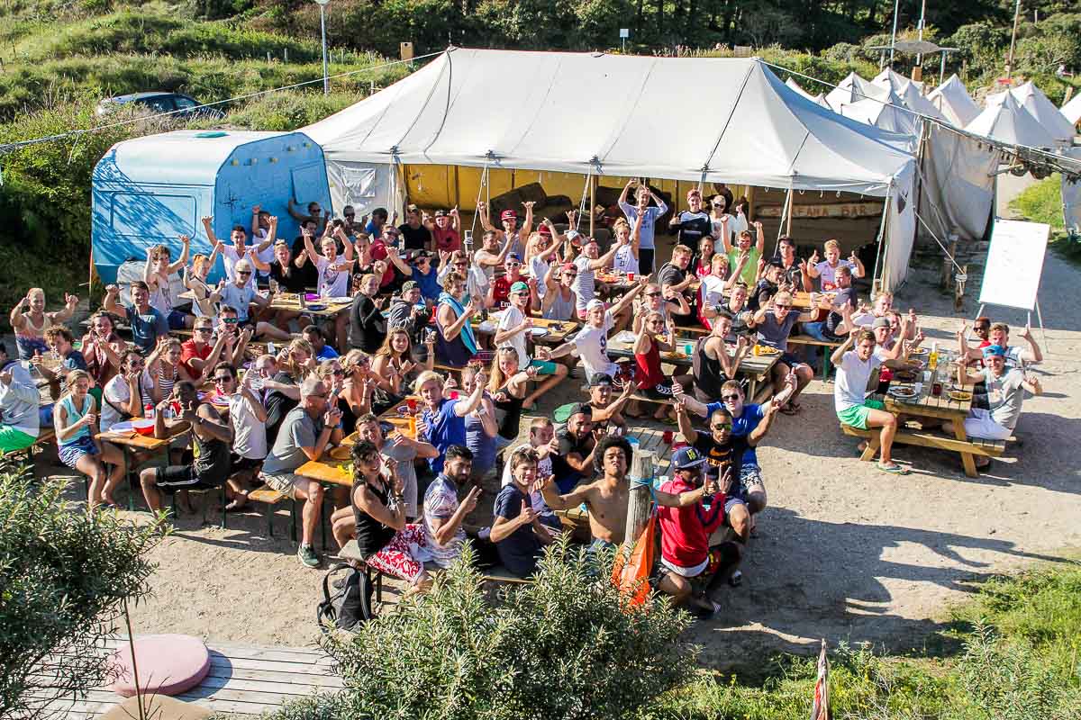 schoolkamp duinen surfen