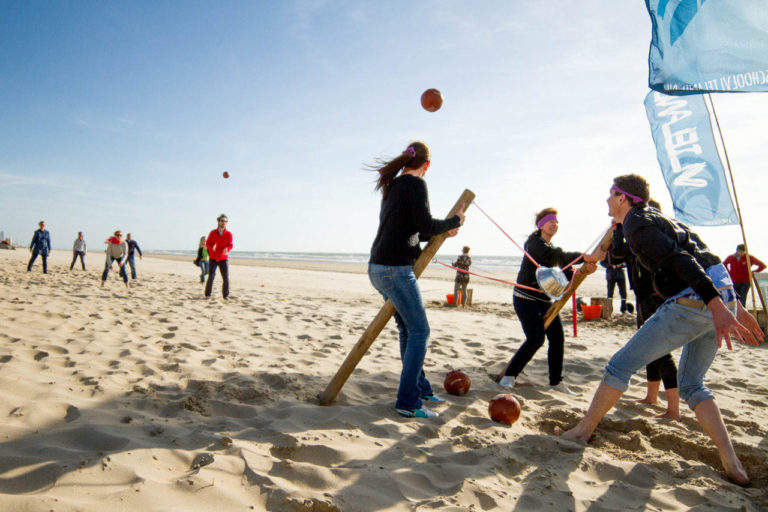 strandactiviteiten bedrijfsuitje