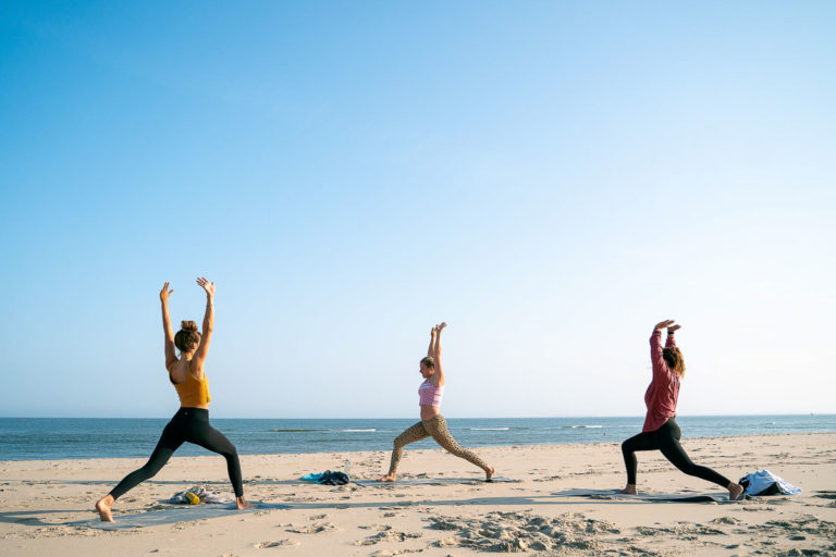 Yoga in Bloemendaal aan zee