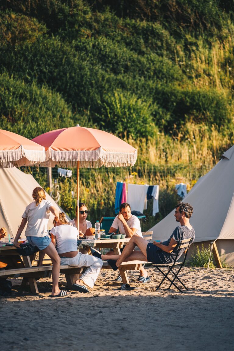 Surfana beach camp Bloemendaal Kamping De Lakens familie strand vakantie