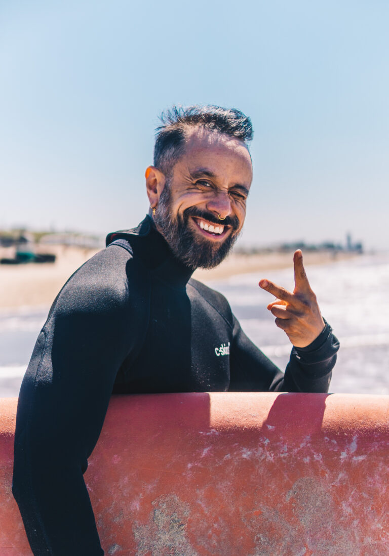 Surfschool in de buurt van Scheveningen